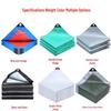 ZISIZ Outdoor Sunshade Rainproof Tarp