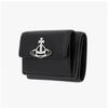 Vivienne Westwood 5115002uw S000d N403 Vegan Bio Green Grain Flap Small Bifold Wallet