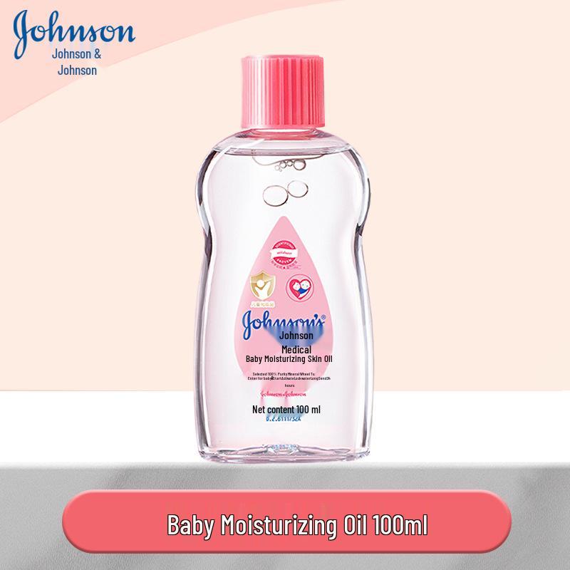 Johnson's Baby Feuchtigkeitsöl für Neugeborenenmassage und Hautpflege, Ideal für Kopfgneis und Mitesser.