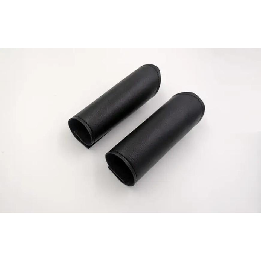 

For Peugeot 308 2016 2017 2018 Door handle Microfiber leather cover door inner handle protective cover чорний
