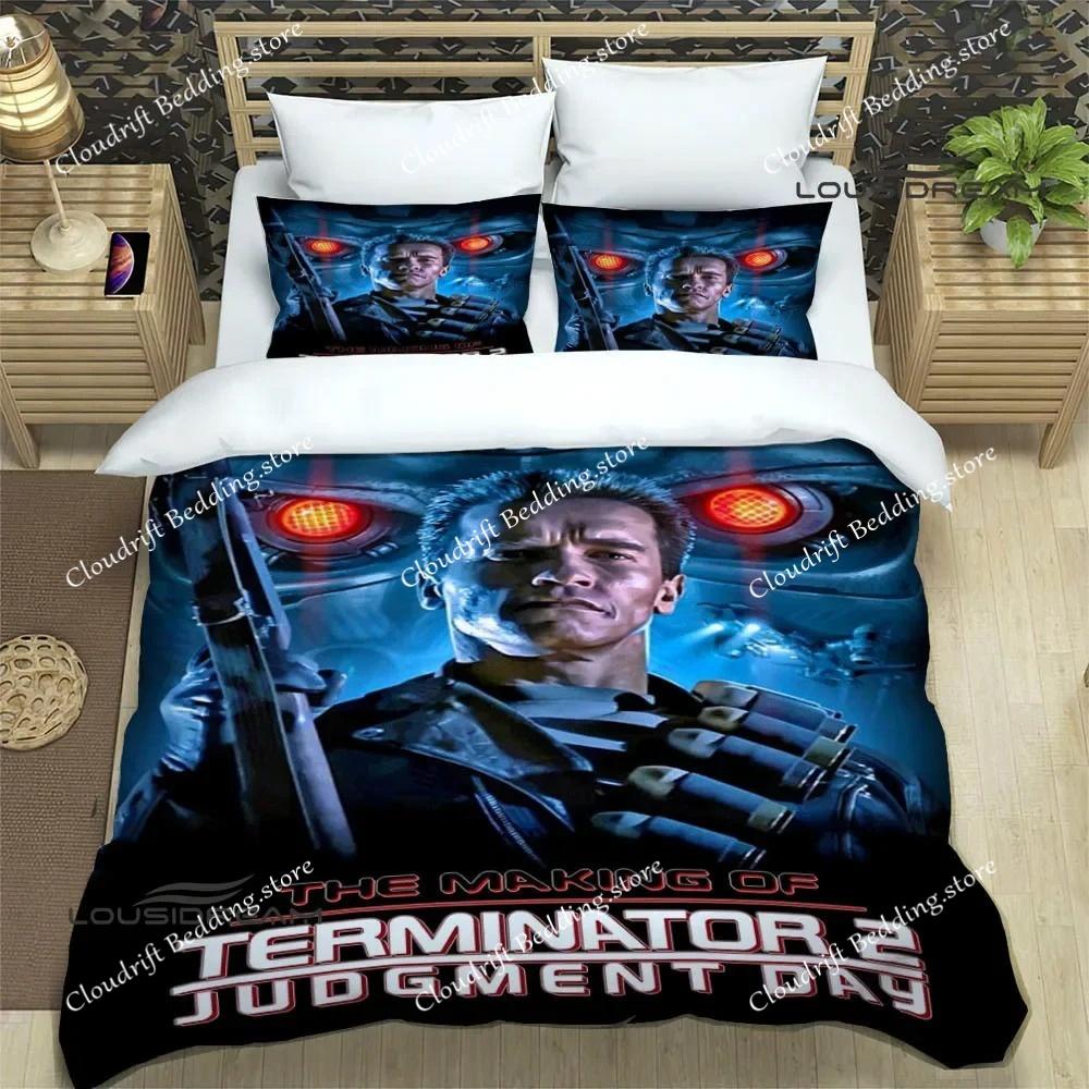 Schwarzenegger Terminator Bedding Sets Exquisite Bed Supplies Set Duvet Cover Bed Comforter Set Bedding Set Luxury Birthday Gift