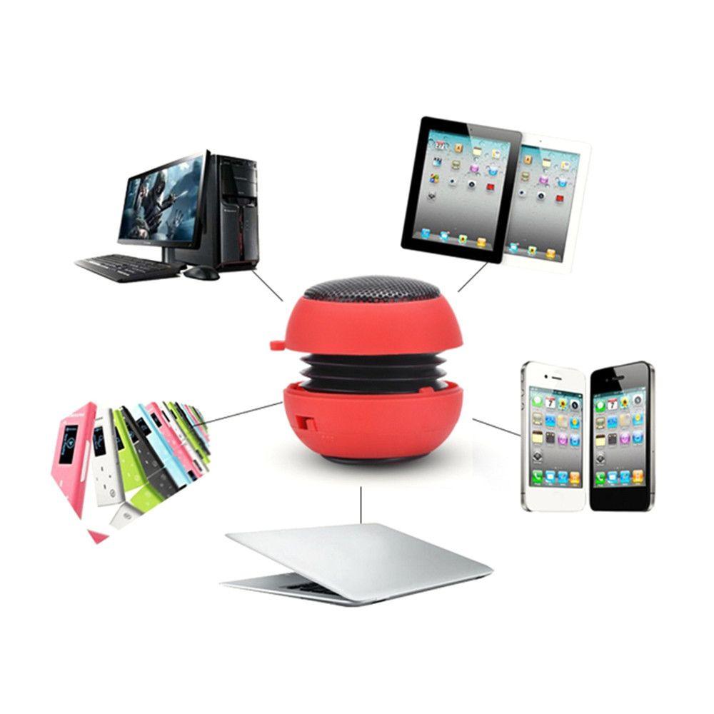 Music Player Laptop for Phone PC Loudspeaker Wired Hamburger Speaker 3.5mm Jack Sound Box Amplifier