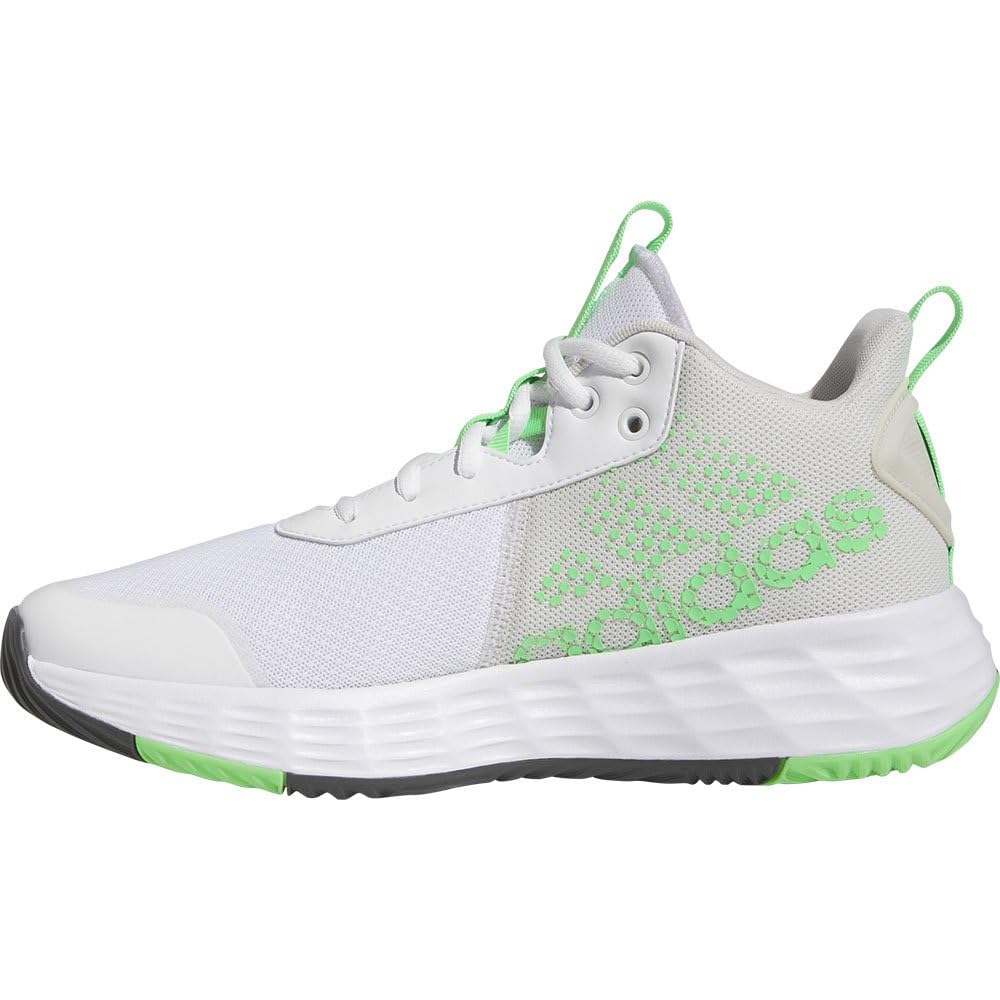 Adidas OWNTHEGAME LRM65 Size 2.0 Men's Sneakers, White, 25.5cm