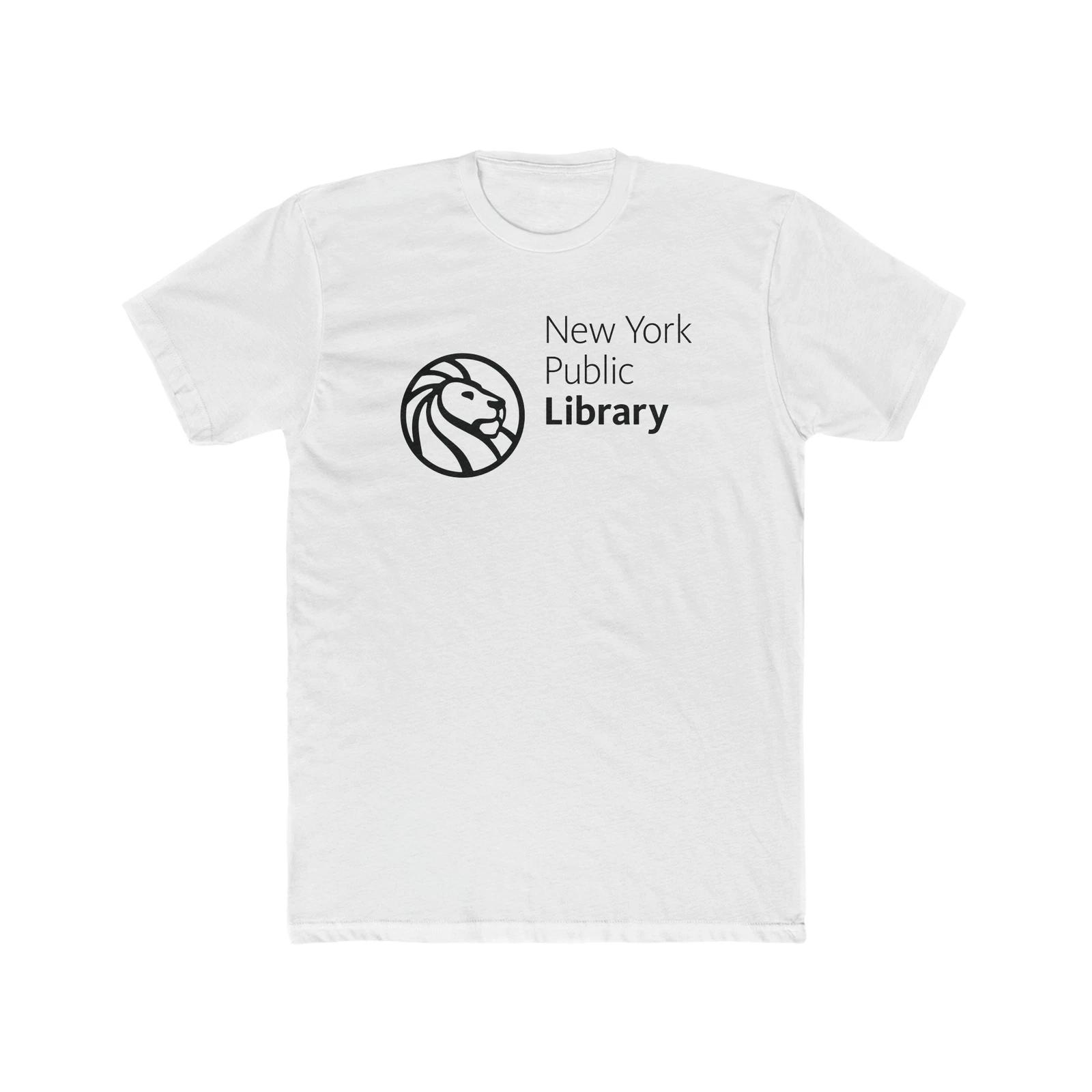 New York Public Library New York City Men s Cotton Crew Tee M