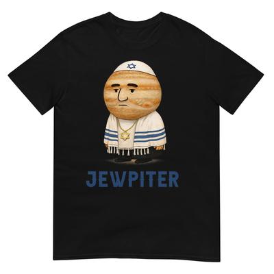 Jewish Humor Hanukkah Israel Israeli Jewpiter Hebrew Joke T-Shirt