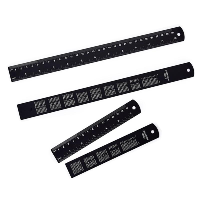  Easy Carry  Ruler with Easy to Read Metric Inch marking  15/30cm Ruler for Project