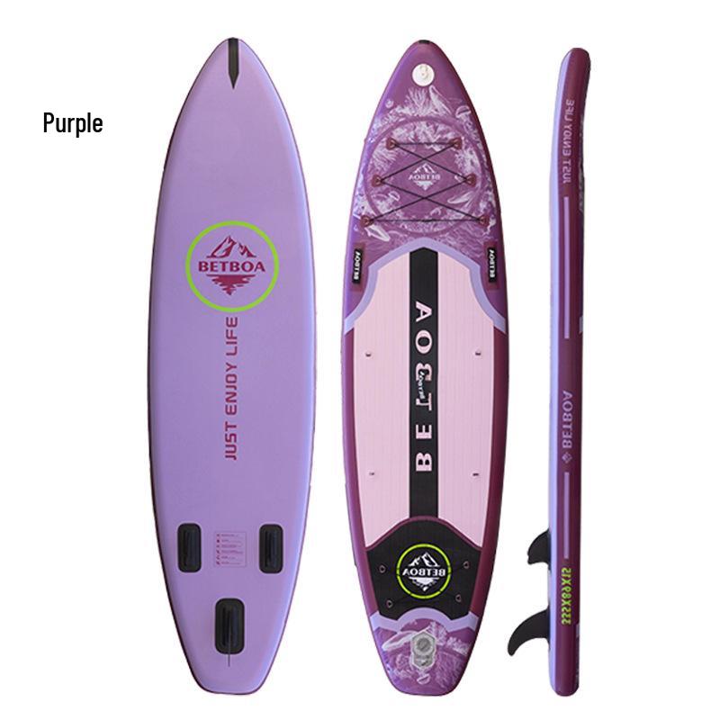 Inflatable Stand-Up Paddleboard - Professional Surfboard and Kayak Board for Beginners