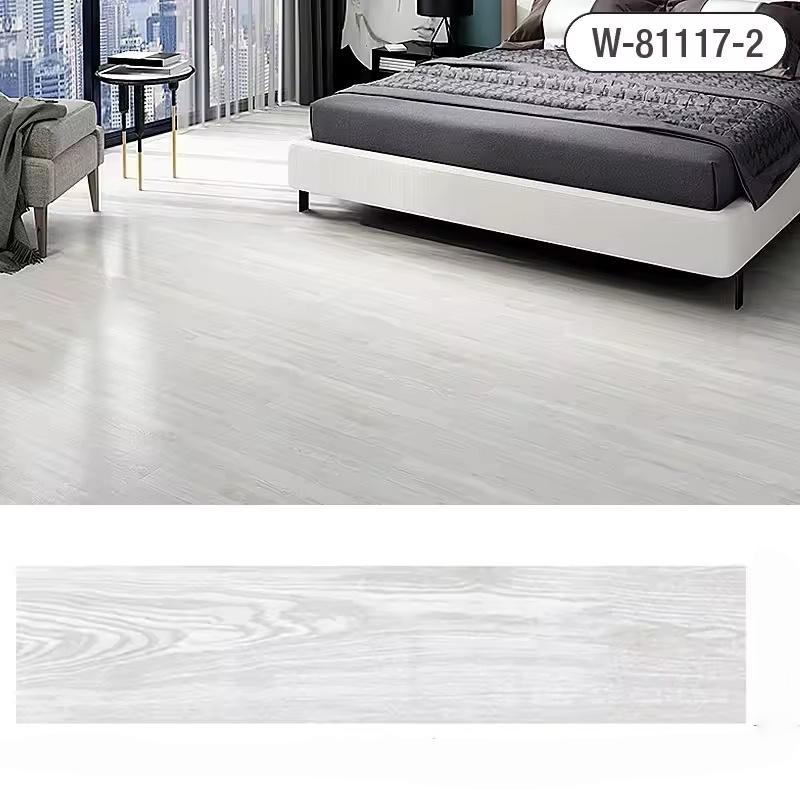 10Pcs 50x15cm PVC Floor Stickers Self-adhesive Wood Grain Floor Stickers Stickers  Wood Grain Floor Stickers Stickers Living