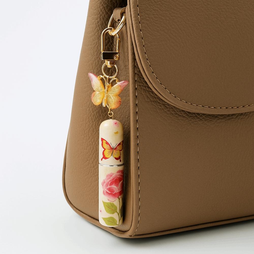 Empty Refillable Perfume Bottle Rotating Design Travel Perfume Bottle  Cosmetic Containers