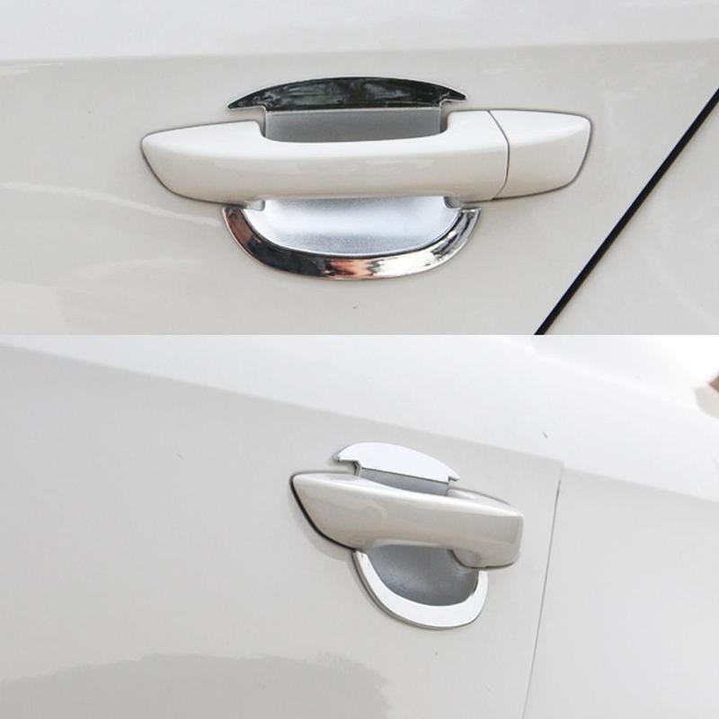For Volkswagen Golf Mk6 Sixth generation 2008-2013 car door handle BOWL CUP cover,chrome silver cover trim 2010 2011 2012