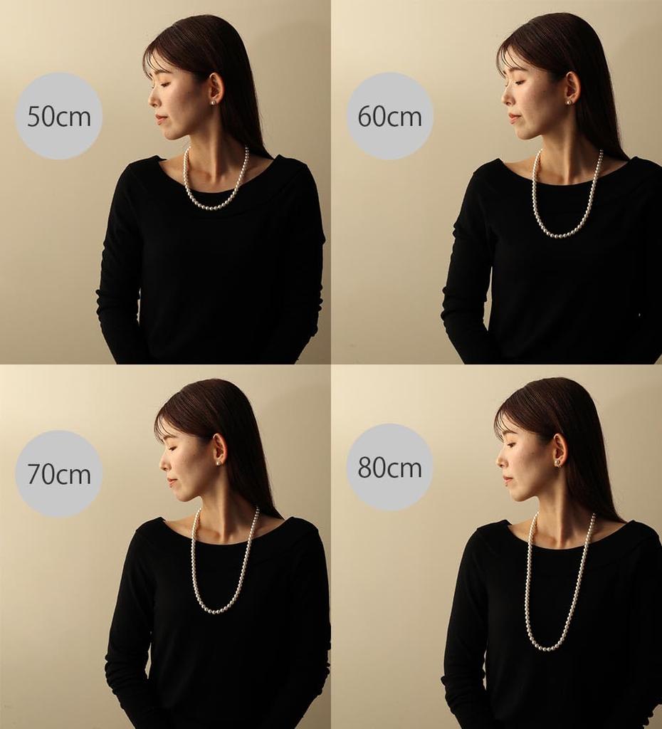 Necklace Set Grand Premium Pearl Necklace 50cm Mm White X Gold 18K Earrings Set Brand Warranty [VOTRE COUTURE] 10-Year