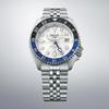 Seiko 5 Sports SKX GMT Watch SSK033K1 Sky Blue Silver Cloud