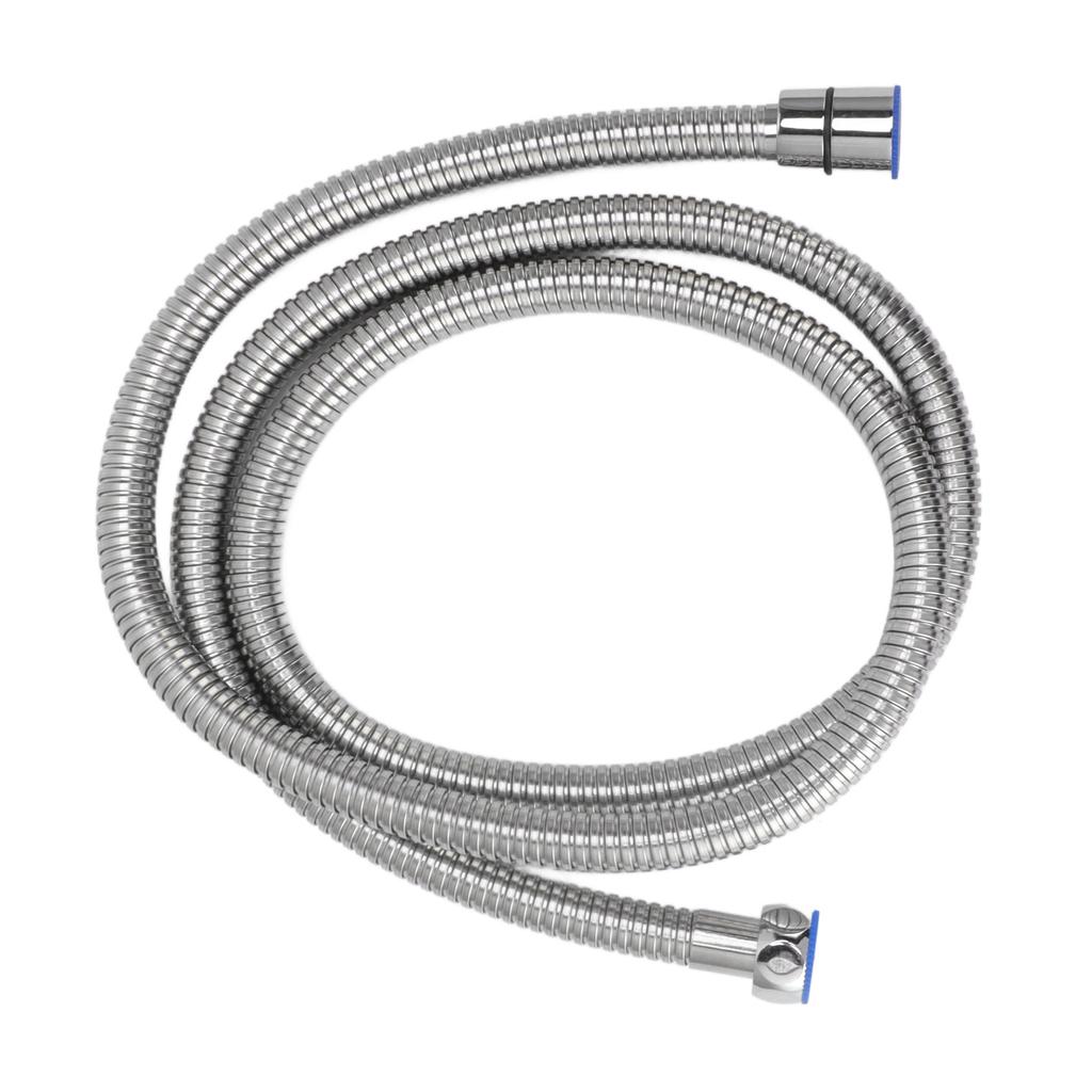 59in Shower Hose Explosion Proof Heat Resistant Flexible Stainless Steel Shower Hose Extra Long for Bathroom Electroplating