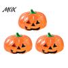 Classroom Stress Toy 1/2/3Pcs Halloween Pumpkin Relief Toy, Creepy Head Squeeze Glitter Ball for Kids Adults, Party Favors