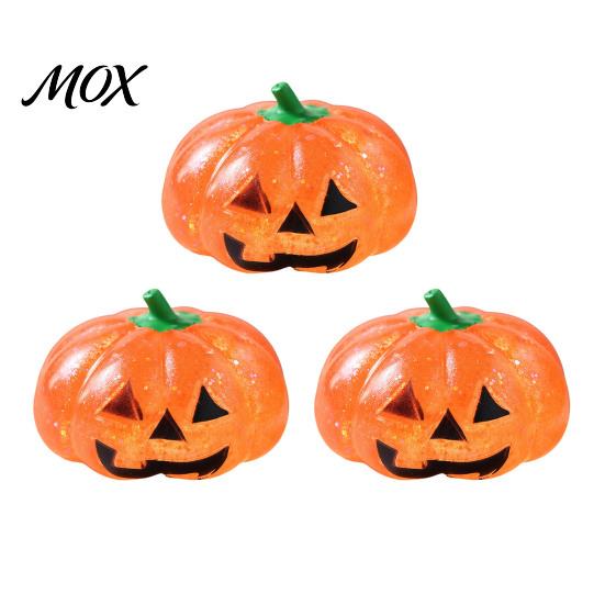 Classroom Stress Toy 1/2/3Pcs Halloween Pumpkin Relief Toy, Creepy Head Squeeze Glitter Ball for Kids Adults, Party Favors