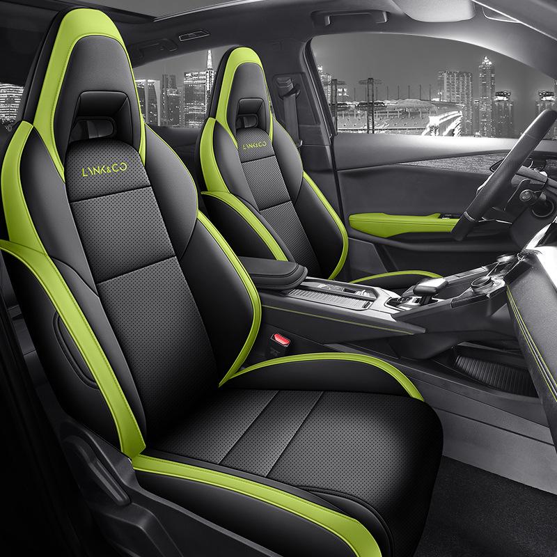 Lynk&Co 03 All-Season Leather Seat Cover for Five-Seater - Universal Full Coverage