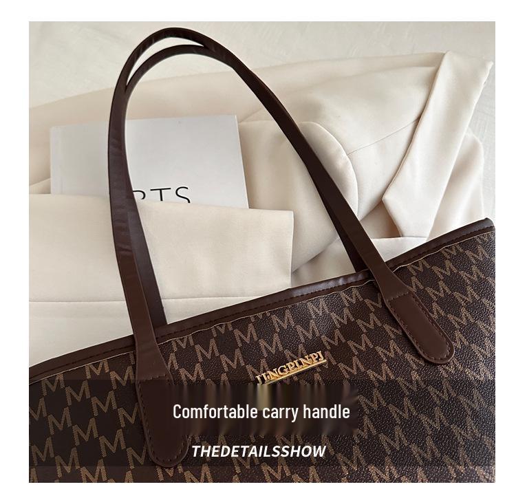 Herbst/Winter Retro Umhängetasche & Handtasche mit großem Fassungsvermögen