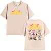 2027 Cooles Neues AchieveUnisext Dungeon Crawler Carl T-Shirt Prinzessin Donut Spiel Cosplay Kurzarm T-Shirt Unisex WoUnisex Hohe Qualität C