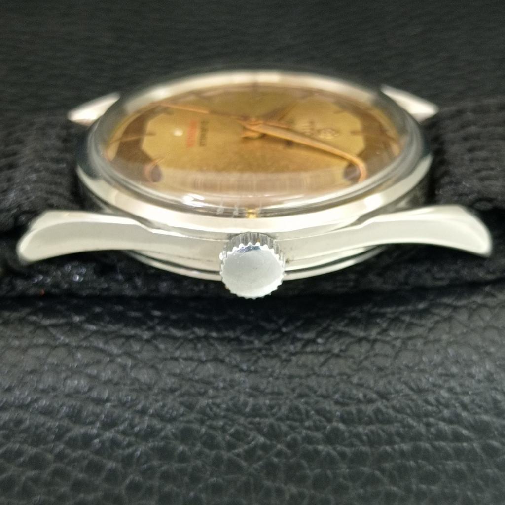 VINTAGE TITONI AIRMASTER TITOFLEX HAND-WINDING SWISS MENS WATCH A705126-1