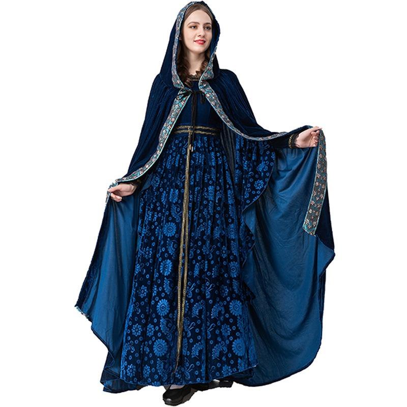 Halloween queen costume queen costume medieval adult female aristocracy European retro court elf costume