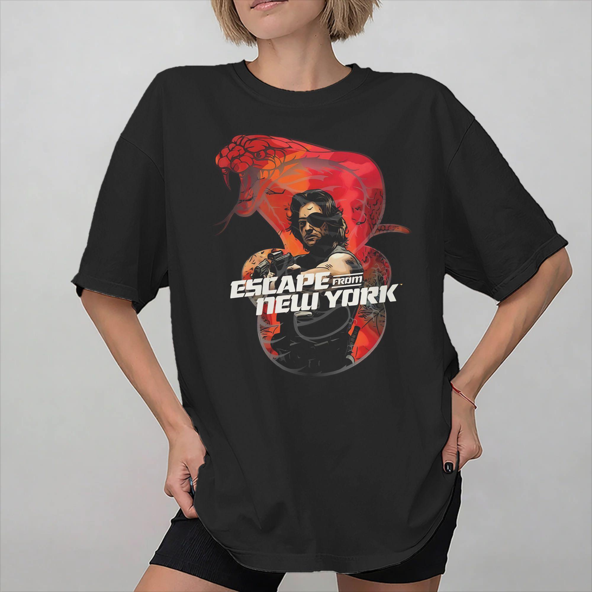 Fashion Escape From New York Snake Plissken T Shirt For Unisex 100 Cotton Tee Shirt Short Sleeve Clothes S