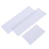 10Pcs Clear Self-Adhesive PVC Shelf Tag Pockets Removable Label Holders for Home Drawer Closet Organizing