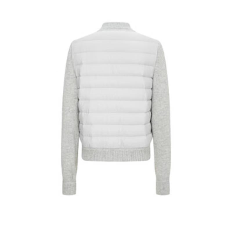 Scofield Women's Knitted Patchwork 90% Goose Down Puffer Jacket