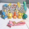 Cute Pikachu Silicone Keychain Pendant and Figurine Ornament