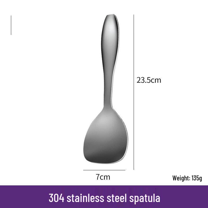 ZISIZ 304 Stainless Steel Small Spatula 2-Pack