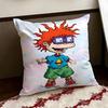 Anime cartoon RRugrats Cushion Cover Reversible Soft Durable Pillow Cover Home  Car MultiScene Use for Daily Comfort