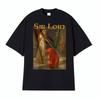 Sir Loin Lustiges Ritter Meme T-Shirt Herren Kleidung Mode High Street T-Shirts Unisex Sommer 100% Baumwolle Locker Freizeit T-Shirt Oberteile
