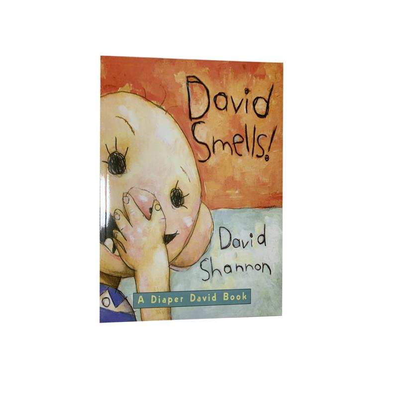 David Shannon, No David, David Gets In Trouble, David Goes To School Cognitive English Picture Books for Kids Children Story