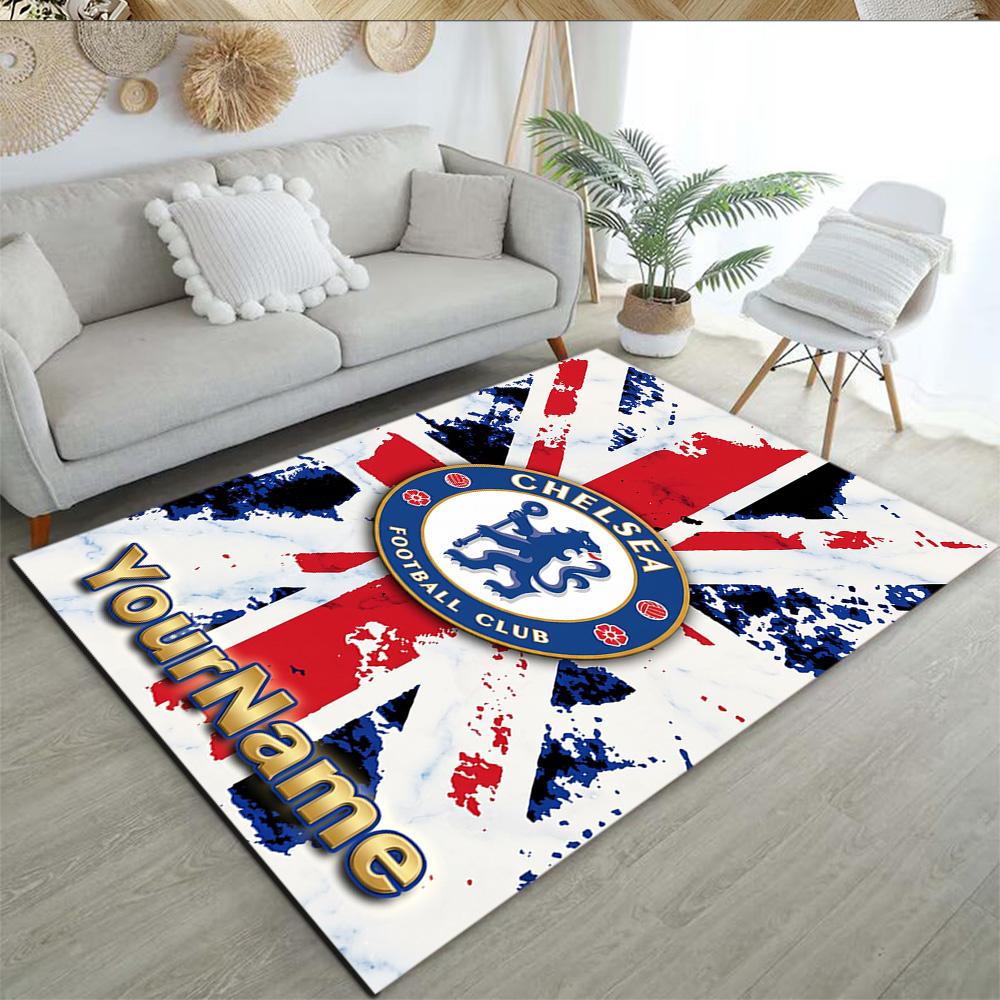 Chelsea Personalized Name Carpet Suitable for Foyer Bedrooms Playrooms Outdoor Anti-slip Rug Anime Office Decor Birthday/Christmas Gift