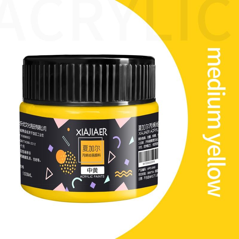 

Набор акриловых красок Шагал для начинающих, для росписи стен, граффити, гипс, кукла, студийные акриловые краски medium yellow