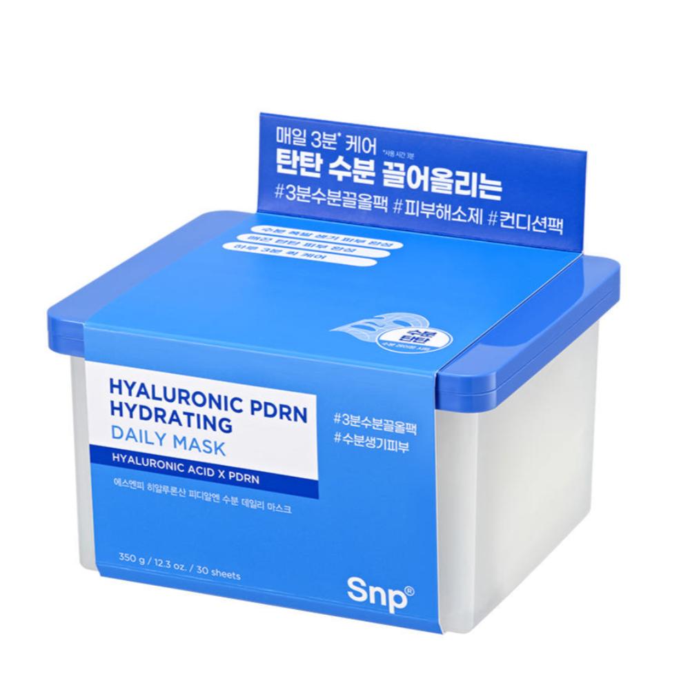 SNP Hyaluronic Acid PDRN Daily Moisture Mask 30 Sheets