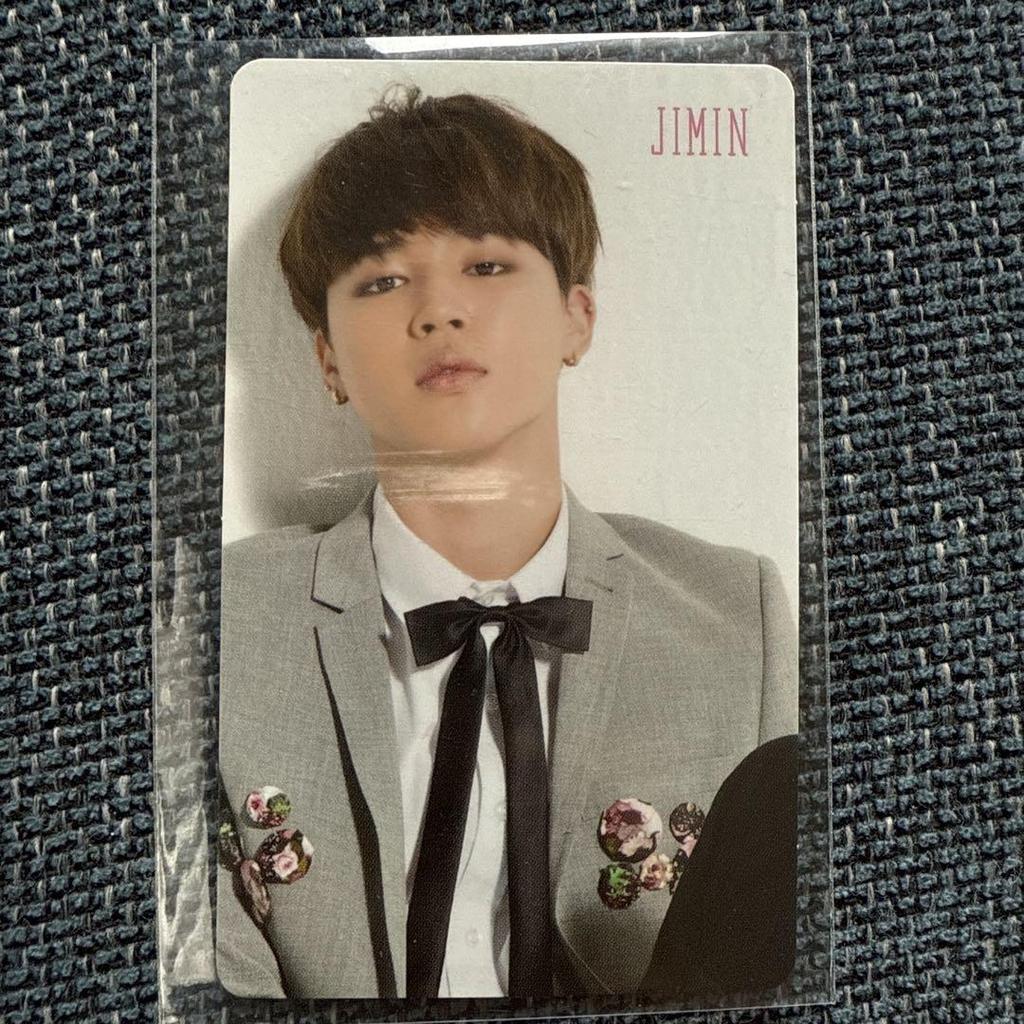 [USED] Price Reduced Jimin Official Trading Card BTS