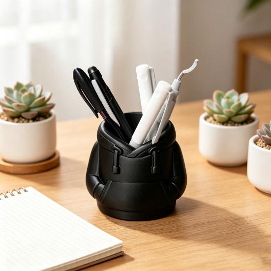Hoodie-shaped Pen Holder 3D Sweatshirt Large Capacity Pen Organizer Fun Desktop Stationery Storage for Office Study Supplies