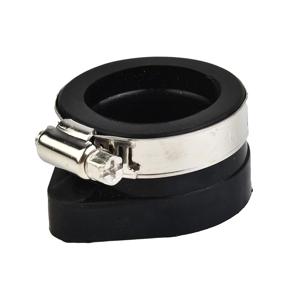 Carburetor Manifold Rubber+Aluminum Black Dirt Bike