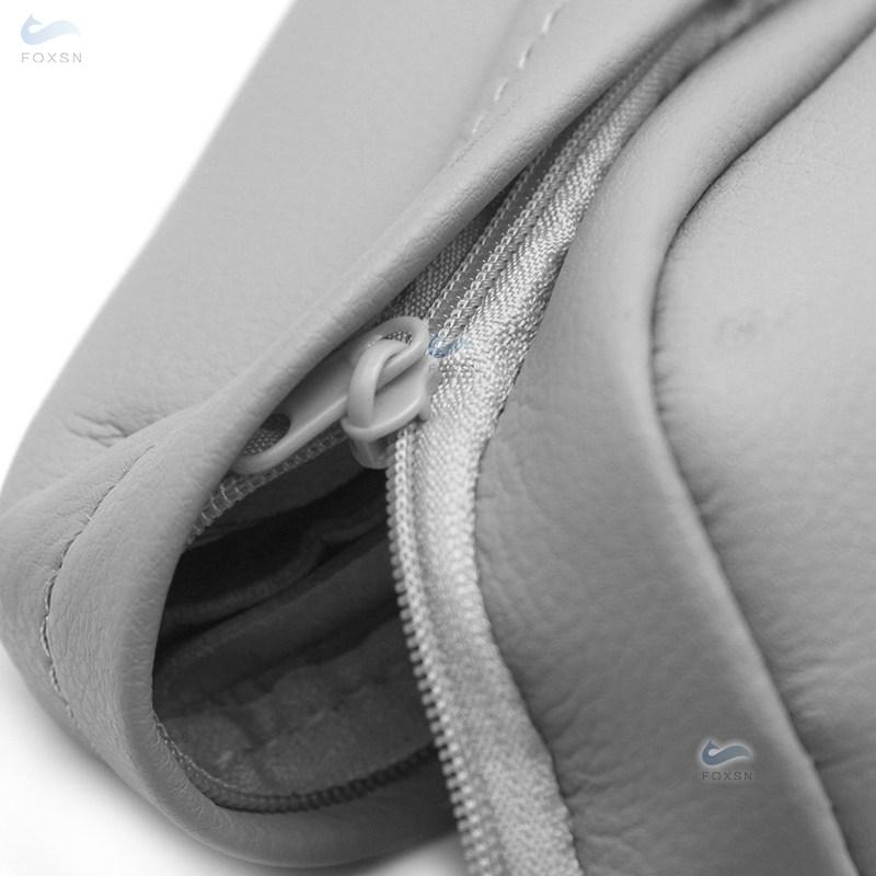 2 buc piele PU gri cu husă pentru cotieră din burete pentru Honda CRV CR-V 2007 2008 2009 Decorație pentru mâner pentru cotiera scaunului lateral interior