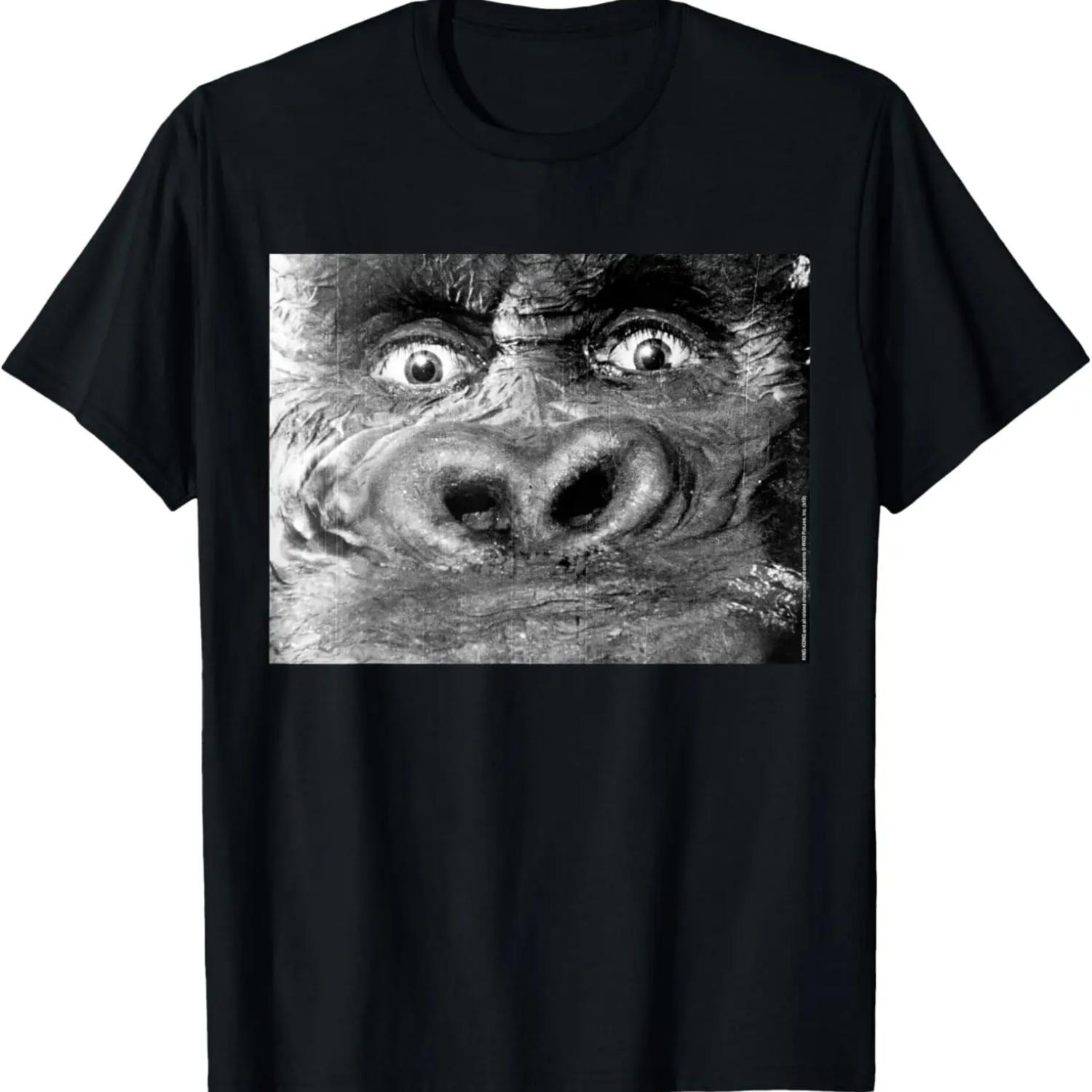 King Kong Face T-Shirt S чёрный