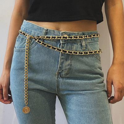 Trendiger Ketten-Gürtel für Damen - High-End, formend, vielseitig, Street Style, von Influencern empfohlen, eleganter Taillengürtel