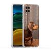 Dachshund Silhouette Dog Cute Phone Case For Samsung A13 A33 A35 A55 A73 A53 A23 A51 A71 A21S A31 A41 A05s A03S A15 A25 5G Cover