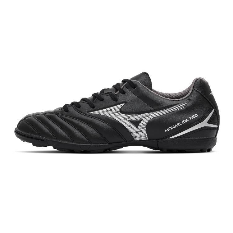 Mizuno Monarcida Neo 3 Comfortable Versatile Non-Slip Durable Fit Soccer Shoes Men Sneaker Black Silver P1GD242503