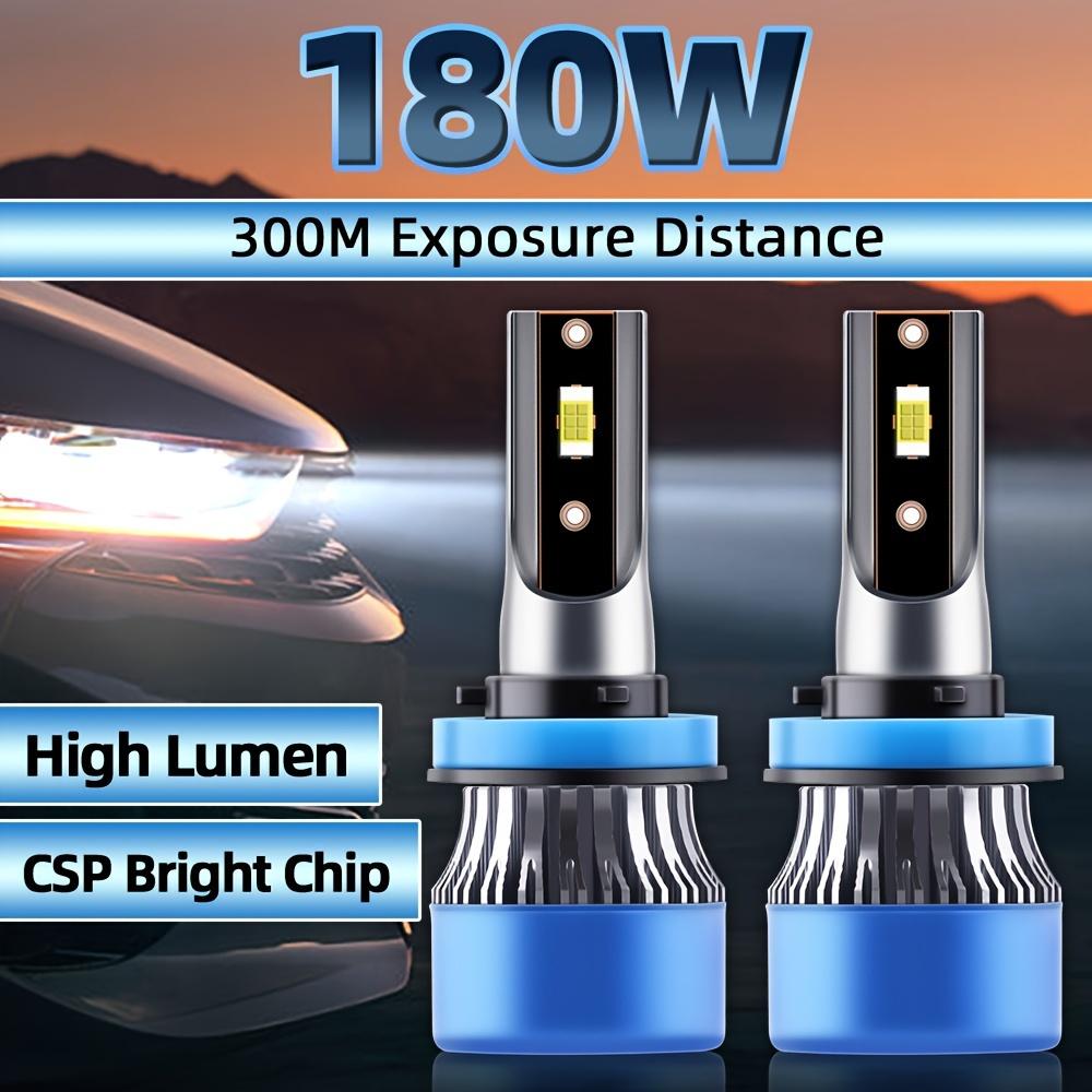 

roadsun 2 шт. H11 Супер Яркие 9005/HB3 9006/HB4 H1 H4 H7 H13 9007 Лампы Дальнего/Ближнего Света Белый 6500K Противотуманная Лампа Plug-N-Play Canbus 9006/HB4