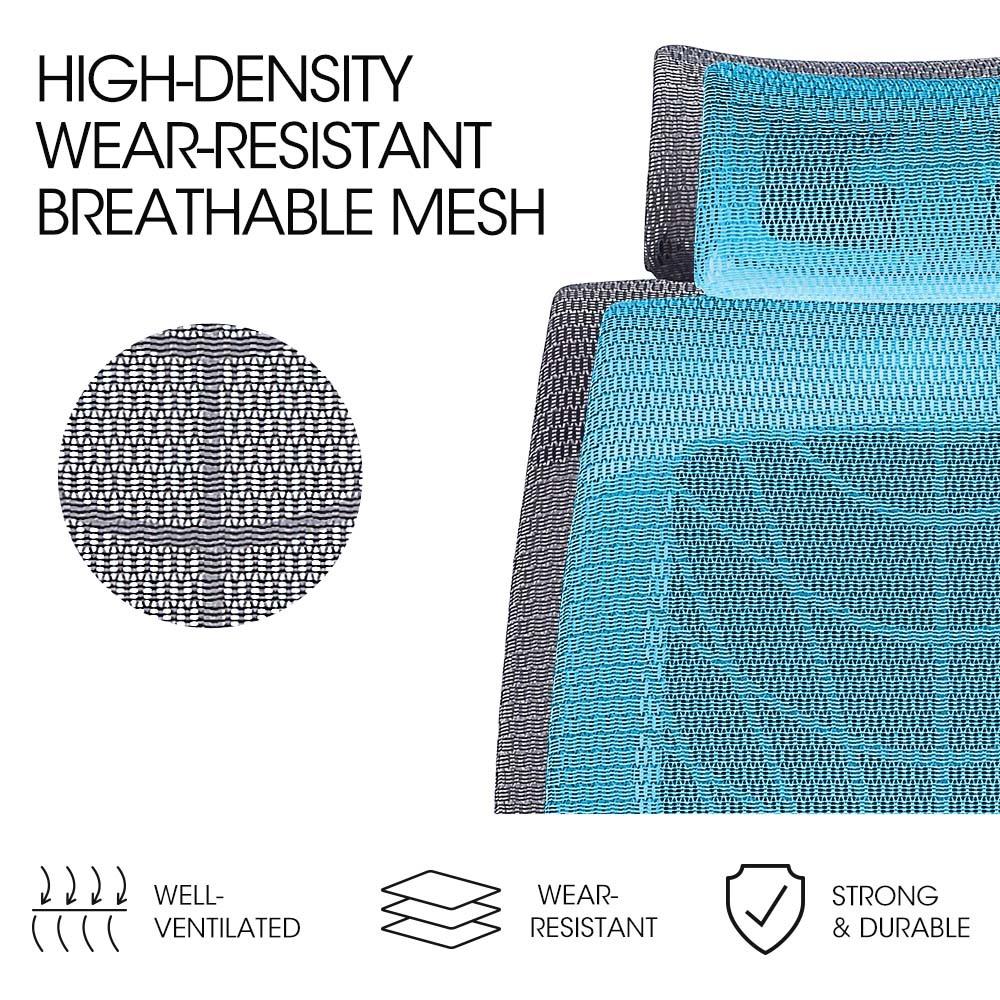 Office Chairs Fortia Ergonomic Office Desk Chair Coolmesh Fabric Headrest Adjustable Lumbar Support Recline And Armrests Dark Grey Mesh/White Frame