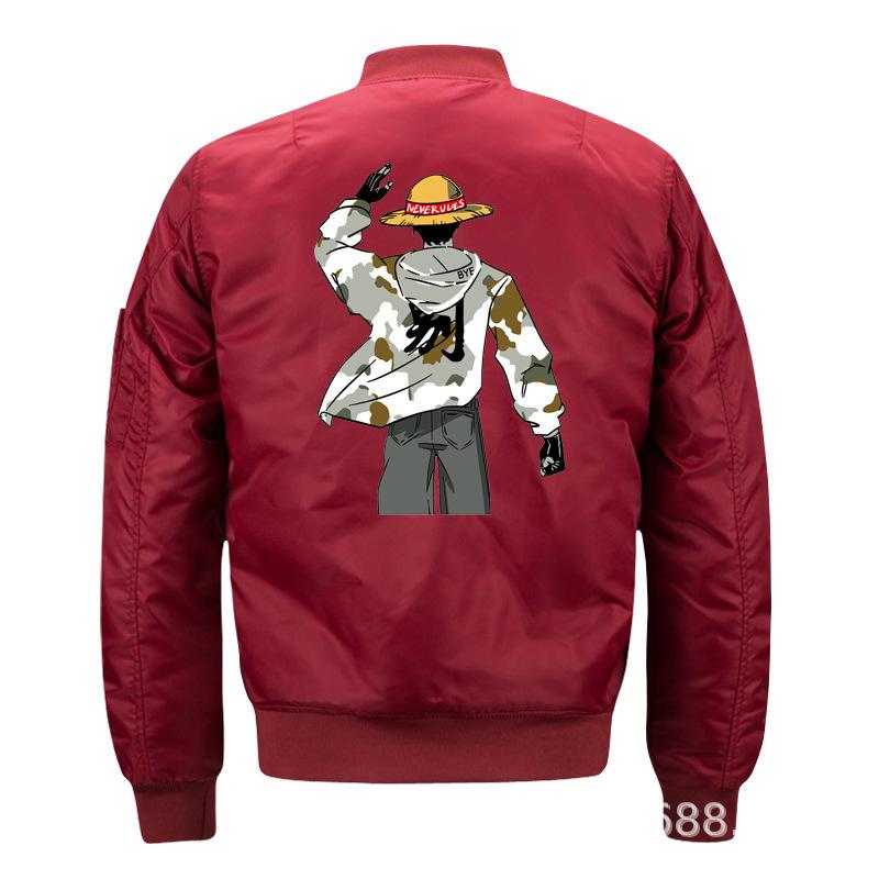 ONE PIECE Luffy series d sweater ONE PIECE jackets men's winter jacket