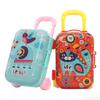 Fashion Metal Mini Suitcase For Dolls Miniature Toys Trunk Dollhouse Decoration
