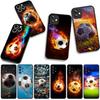 Football Sports Soccer Phone Cover Case for Apple iPhone 16 15 14 Plus 13 12 Mini 17 Pro Max + ProMax 16E Air 16+ Casing