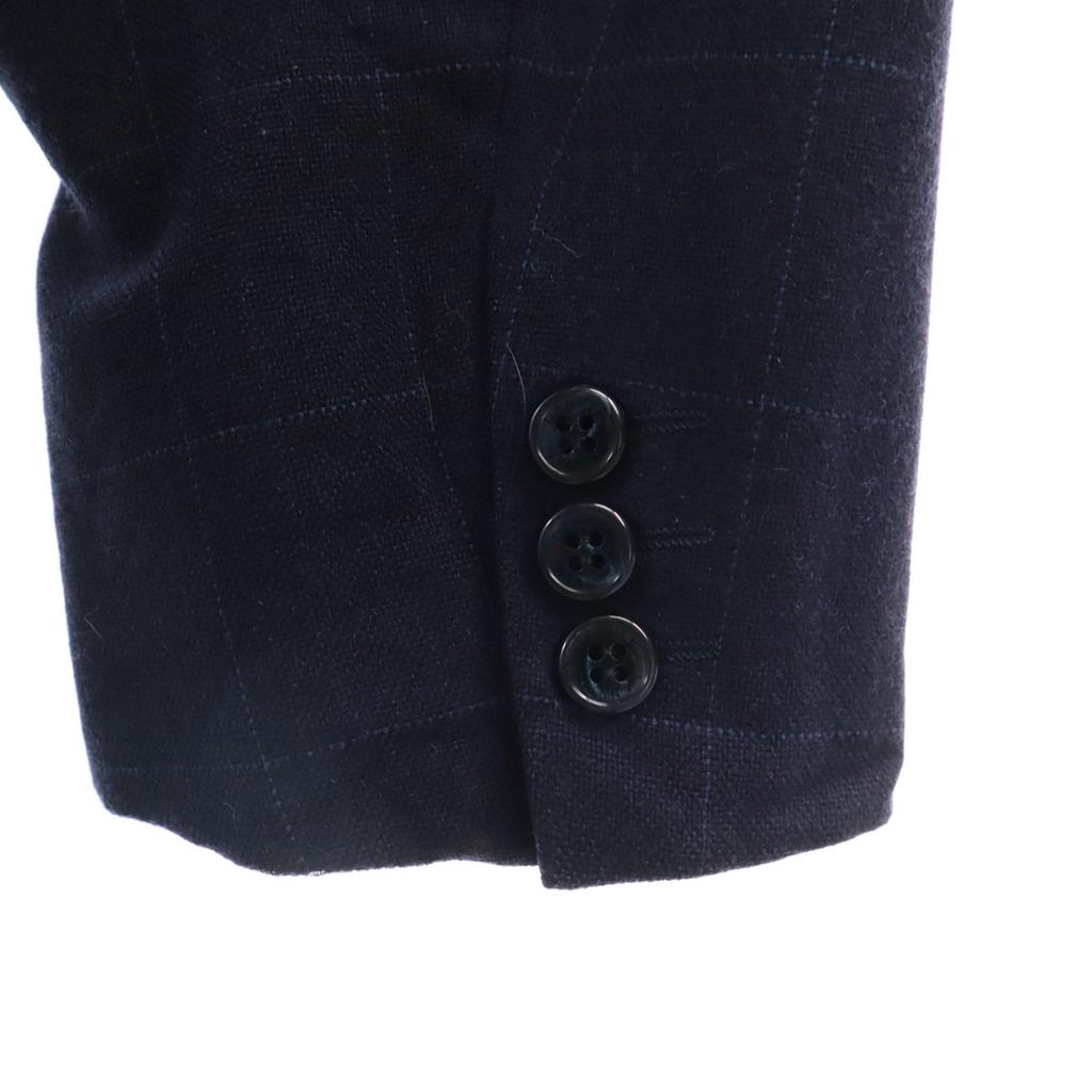 LANVIN CLASSIQUE 90-tallet Silkeblanding Kasjmirblanding Gammel skreddersydd jakke Herre Brukt