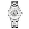 Orologi Meccanici di Lusso da Donna Oro Rosa Scheletro Automatici da Polso Regalo